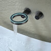 Digital Bathroom Sink Faucet Waterfall Washbasin Faucet