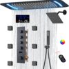 Digital Display Shower Set System Handheld Shower