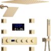 Dual Handle Thermostatic Shower Set for Bathrooms