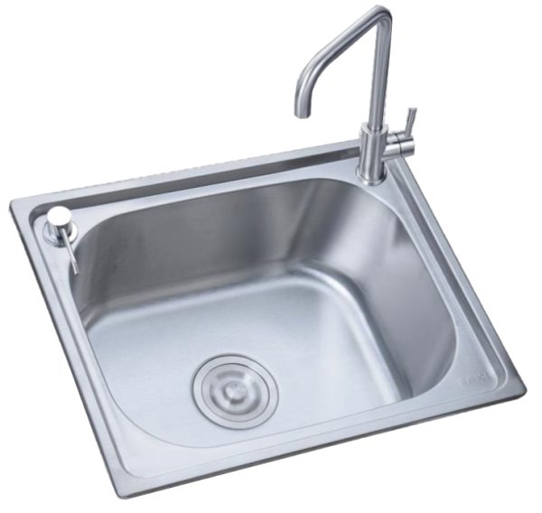 Factory Produces Cost-Effective Stretch Sinks Draining Single Bowl Stainless Steel Kitchen Sink