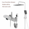 Four function Shower Faucets Chrome Plating Color