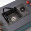 Handmade Stainless Steel Bar Sink Inset Design