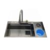 Handmade Stainless Steel Kitchen Sink Modern Single