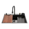 Handmade Stainless Steel Single Bowl Kitchen Sink