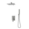 High Quality Brass Concealed Shower Set Rainfall