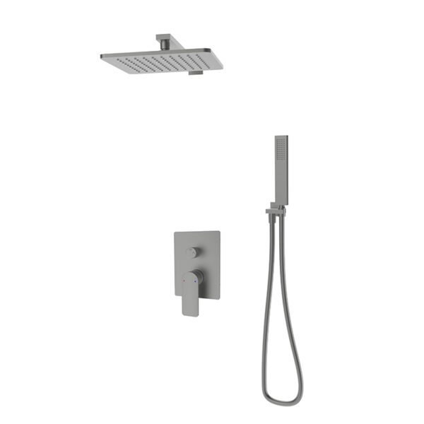 High Quality Brass Concealed Shower Set Rainfall Shower Set in Wall Bathroom Shower System SPA Experience for Hotel