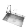 High Quality Handmade 800 450mm Single Bowl