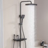 High Quality Matte Brass Rain Shower Head