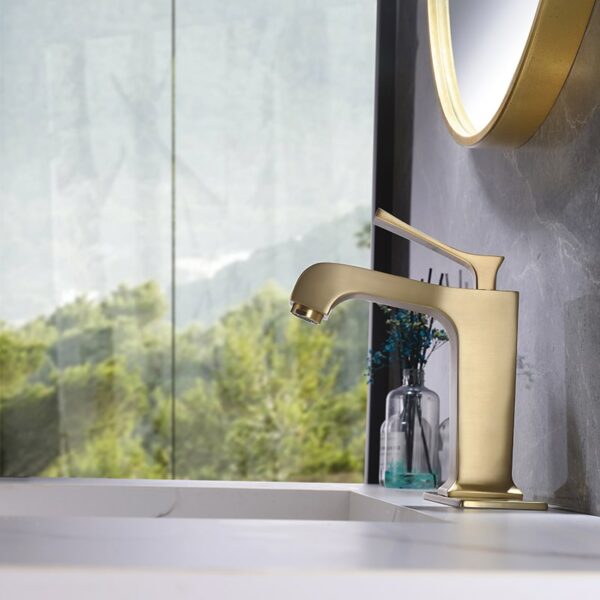 ⁦High Quality Sanitary Ware and Durable Bathroom Faucet Water Saving Wash Basin Faucet Modern Basin Faucets⁩ - الصورة ⁦11⁩