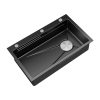 Honeycomb Embossed Nano 304 Stainless Steel Sink Kitchen Thickened 304 Large Single Sink Honeycomb Embossed Nano 304 Stainless Steel Sink Honeycomb Embossed Nano 304 Stainless Steel Sink