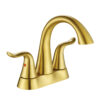 Grifo para lavabo de baño con agua fría y caliente 3