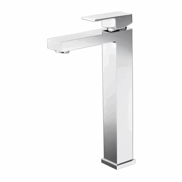 Hot Sale Brass Bathroom Basin Faucet Tall Chrome Counter Top Basin Mixer Tap With UPC Certificate