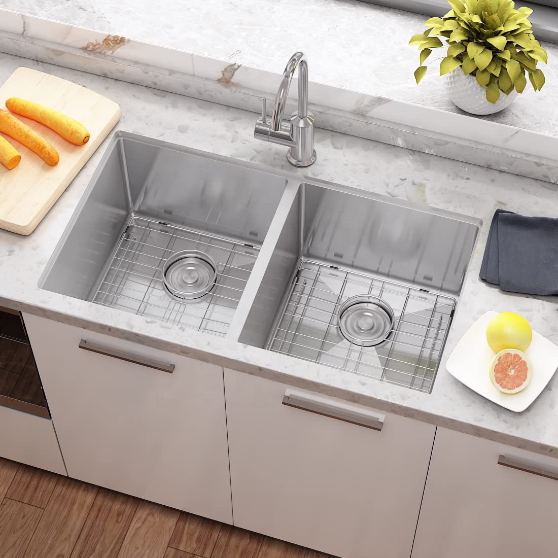 Hot Sale Fregadero Handmade Sink 3219 Double Bowl Kitchen Sink SUS 304 Stainless Steel Sink Hot Sale Fregadero Handmade Sink 3219 Double Hot Sale Fregadero Handmade Sink 3219 Double Bowl Kitchen Sink SUS 304 Stainless Steel Sink
