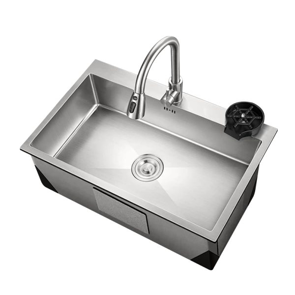 Hot Sale Moden New Design Quality Stainless Steel Sink Kitchen Handmade Kitchen Sink Single Bowl Sink