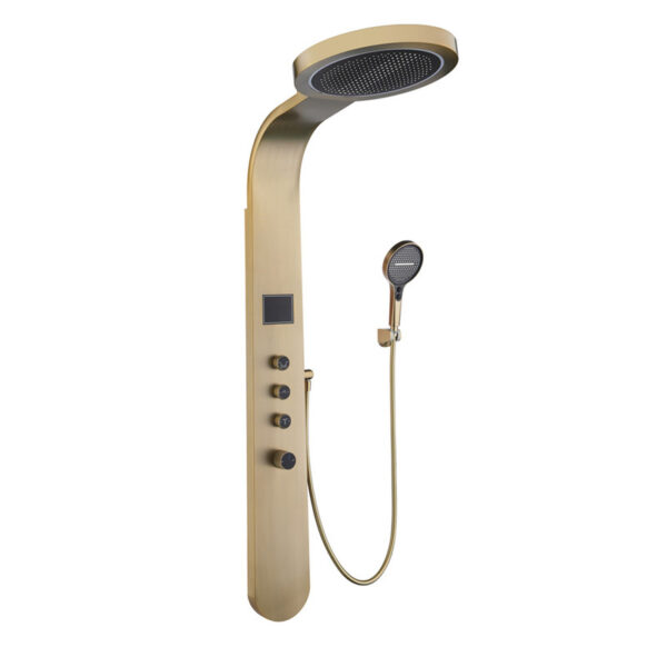 Hot Sale Saving Bathroom High Pressure Rainfall Wall Shower Head Set