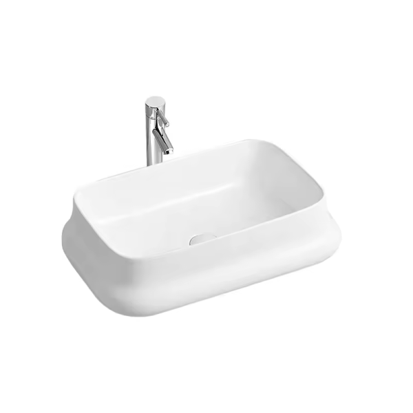 Hot Selling Above Counter Basin Large Big Countertop Hand Washing Sinks for Hotel Home