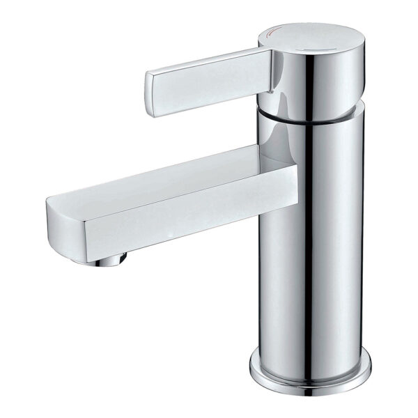 Hot Selling Modern New Design Chrome Bathroom Faucet One Hole Mixer Tap Deck Mounted Basin Faucet