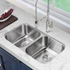 Kitchen Sink Supplier 8247 50 50 Stainless