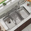 Kitchen Sink with Flying Rain Waterfall Faucet 304 Stainless Steel Workstation Drop in Farmhouse Fixtures Bar Sinks Kitchen Sink with Flying Rain Waterfall Faucet.png 800x800 800x800 Kitchen Sink with Flying Rain Waterfall Faucet.png 800x800 800x800