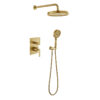 LUSA Brass Rainfall Shower Head Wall Mounted