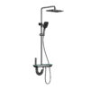 LUSA Hot Selling Brass Gray Shower Faucet