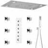 Large Ceiling Shower System with 3 in