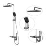 Lusa 4 Function LED Shower System Faucet