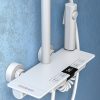 Lusa Factory White Rainfall Shower Head System.jpg 800x800