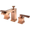 Luxurious Bathroom Sink Faucet Widespread Brass Deck