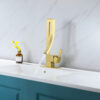 Luxury Basin Mixer Faucet Single Handle Brass