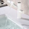 Luxury Bathroom Sink Faucet Digital Waterfall Basin