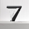 Luxury Bathroom Sink Faucet Matte Black Single