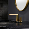 Luxury Wash Basin Faucet Deck Mounted Dual