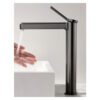 Luxury Wash Basin Faucet Gun Metal Single