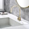 Luxury Wash Basin Faucet Single Handle Brushed