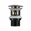 MOPO BD 1028 Brown Bronze Pop up Drain Basin Drain With Overflow for Basin