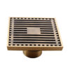 MOPO BD 104 Outdoor Trap Cover Toilet Side Outlet Grating Floor Drain