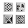 MOPO BD 1040 Stainless Steel Square Shower Floor Drain