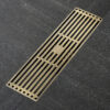 MOPO BD 105 Brass Long Drains Bathroom Accessories Square Linear Floor Drain