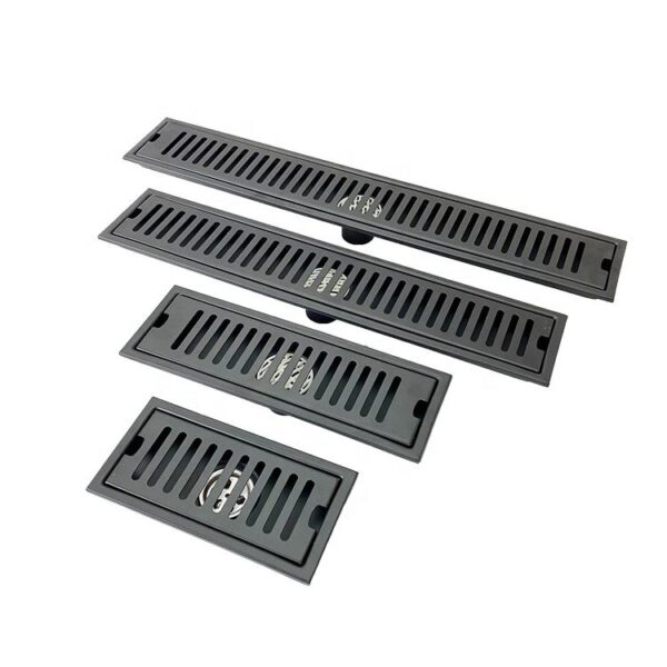 Wholesale Custom Black Stainless Steel Bathroom Floor Drain