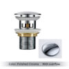 MOPO BD 1055 Wholesale Chrome Pop up Drain Basin Drain Without Overflow