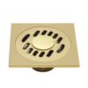 MOPO BD 1063 Customized Good Quality Bathroom Shower Gold Floor Drain 1