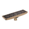 MOPO BD 1068 Euro Antique Brass Floor Drain Bathroom Concealed Floor Drain
