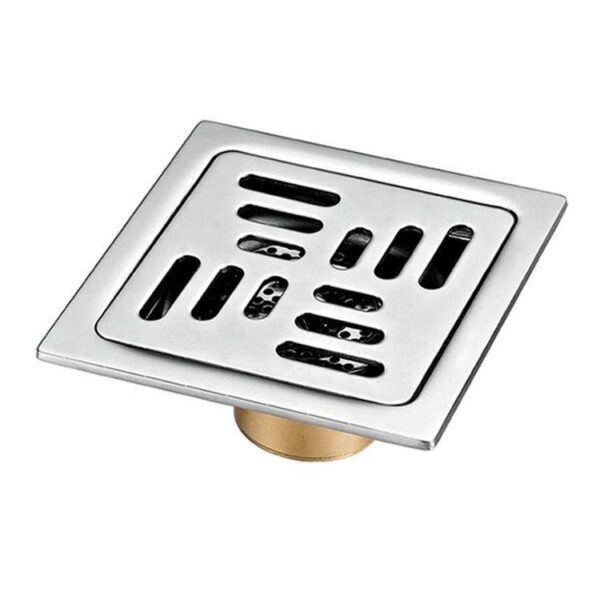 Bathroom Drain Square Antique Brass Floor Drain