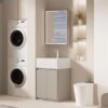 MP BC 1010 Modern Small Corner Wall Mounted Bathroom Vanity