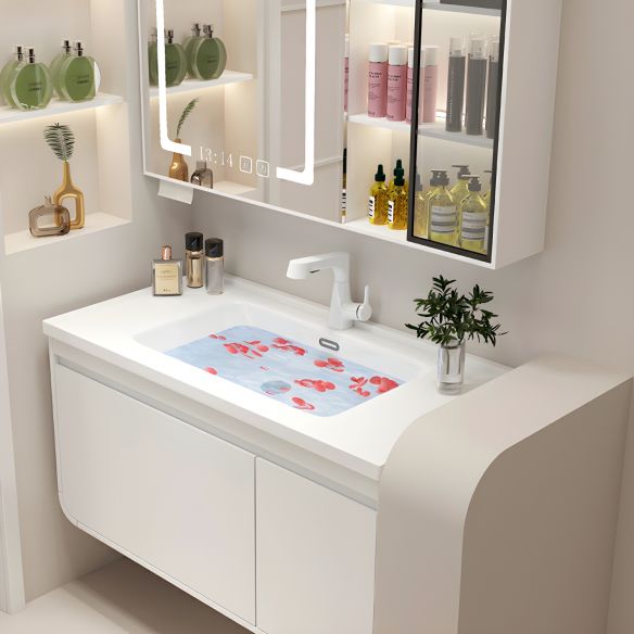 Wholesale Contemporary Grey Bathroom Floor Cabinet
