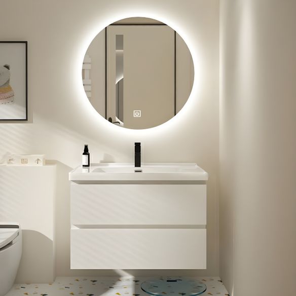 Bathroom Cabinets Customized Bathroom Vanity with Single Basin