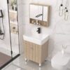 MP BC 10116 Modern Solid Wood Bathroom Vanities Floor Standing Makeup Vanity