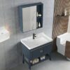 MP BC 10121 Bathroom Single Sink PVC Storage Bathroom Vanities