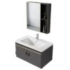 MP BC 10127 Wholesale High Quality One Piece Ceramic Basin Bathroom Vanity